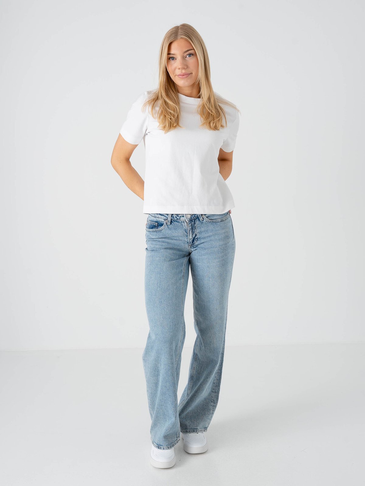 Vero Moda Tessa Wide Jeans Light Blue Denim