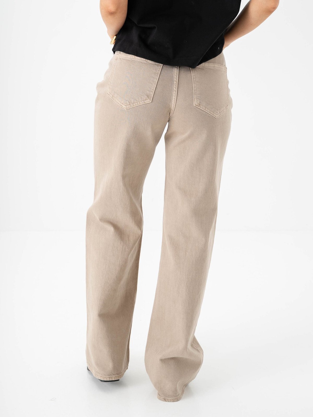 Vero Moda Tessa Wide Jeans Silver Mink