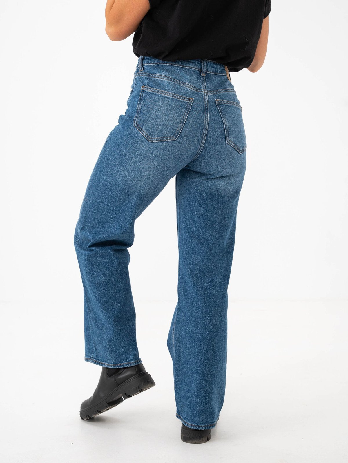 Vero Moda Tessa Wide Jeans Medium Blue Denim