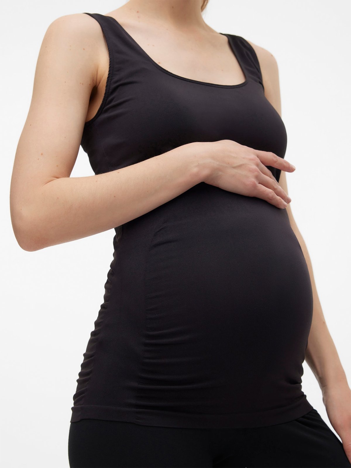 Vero Moda Maternity Heal Tank Top Black
