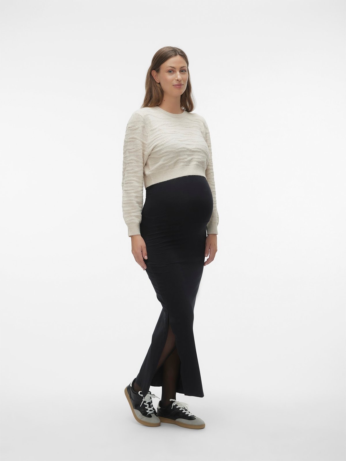 Vero Moda Maternity Emma Tube Maxi Skirt Black
