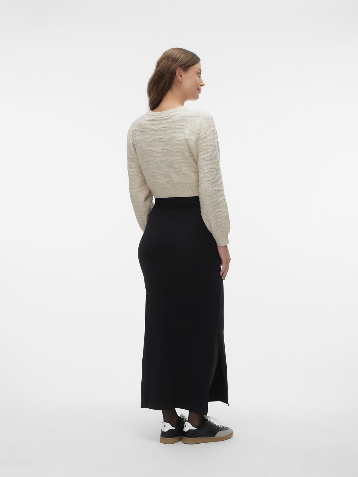 Vero Moda Maternity Emma Tube Maxi Skirt Black