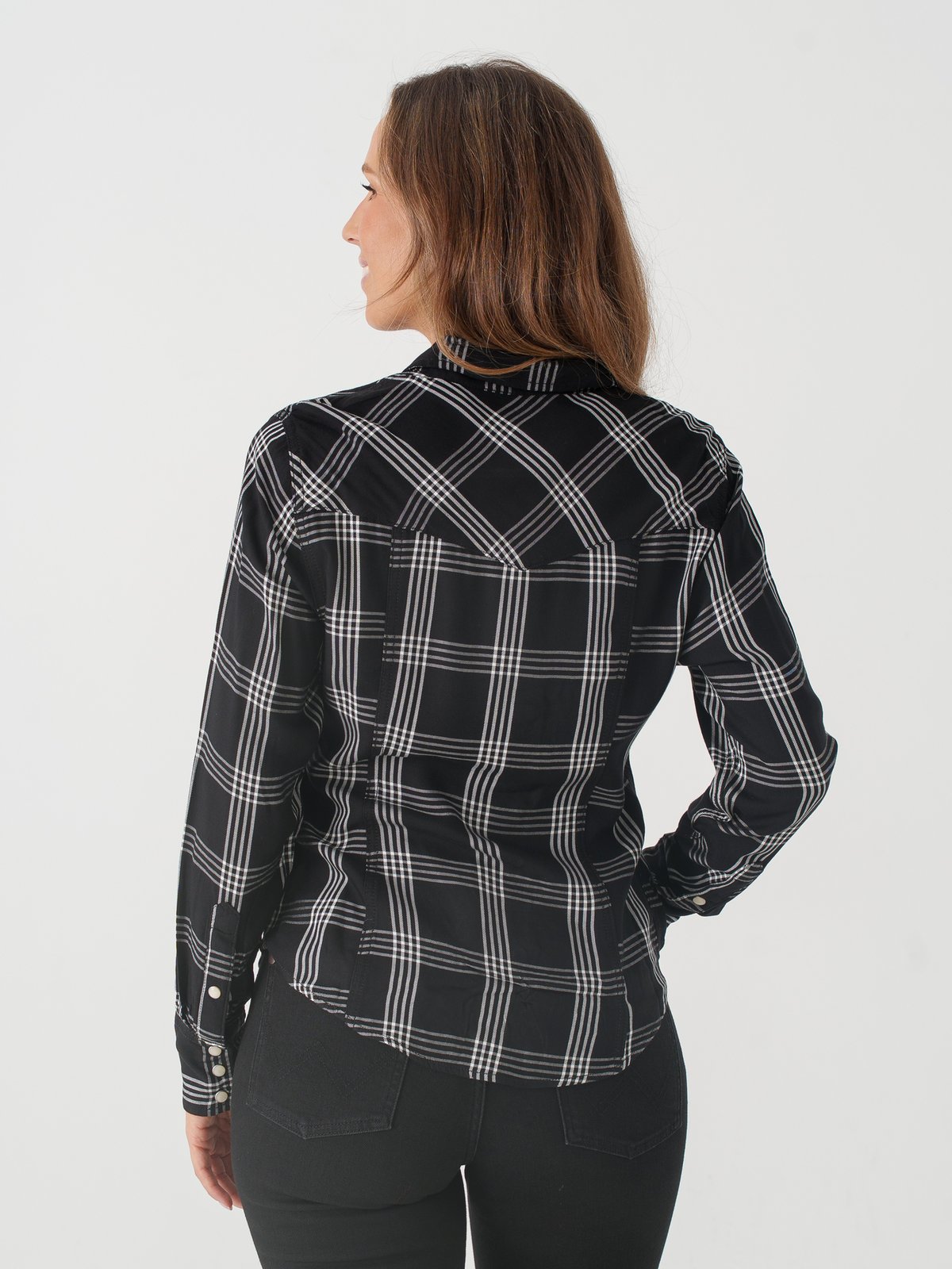 Wrangler Western Shirt Black