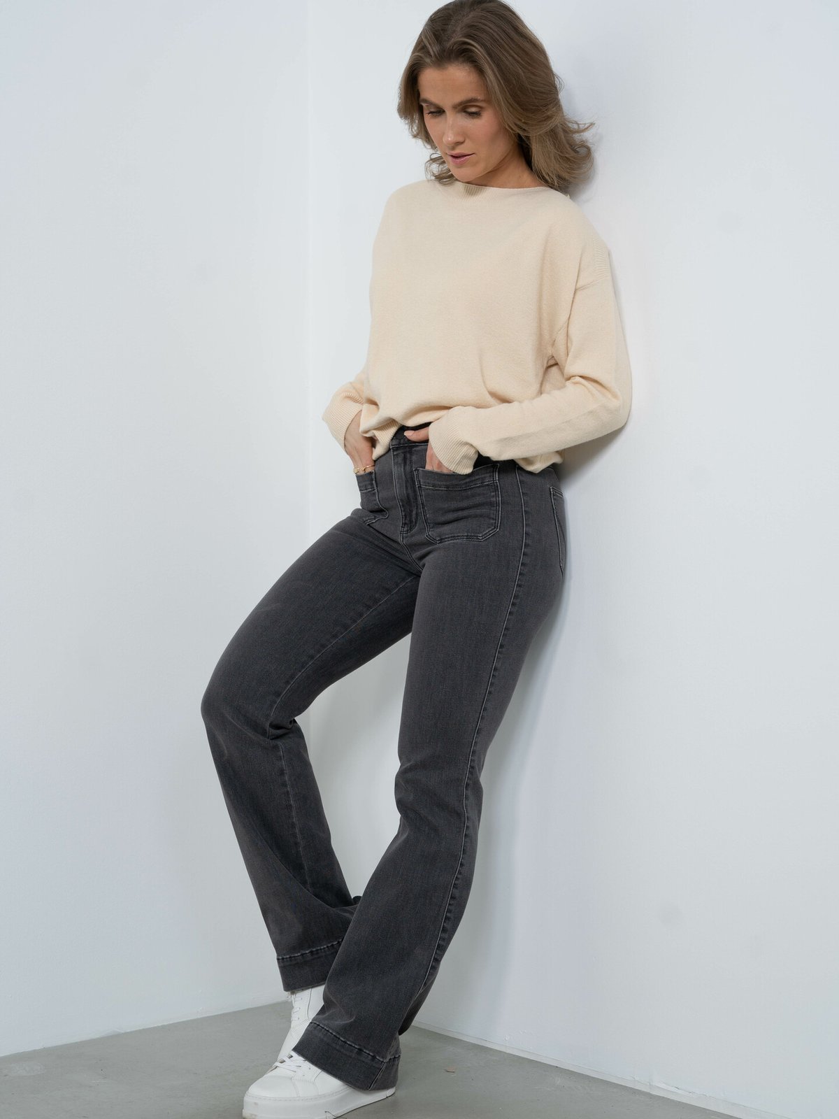 Wrangler Flare Dark Gray