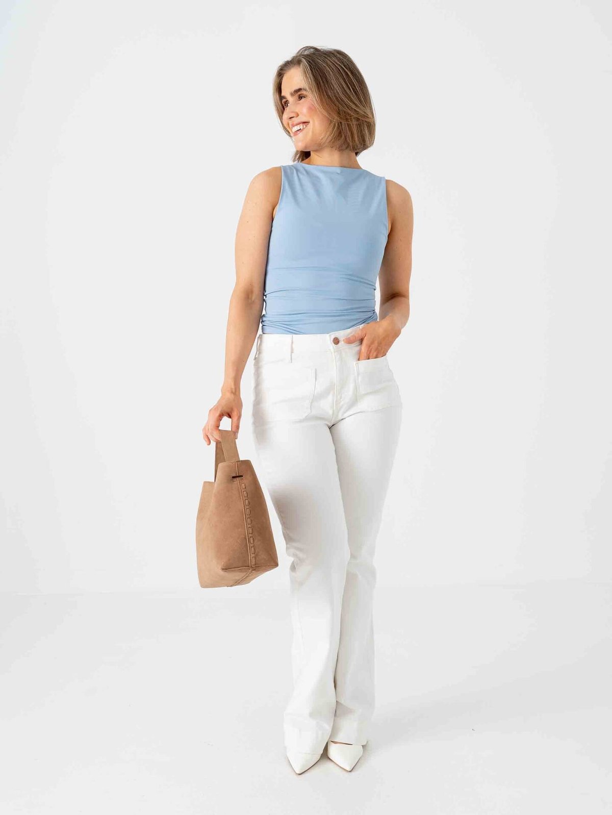 Wrangler Flare White