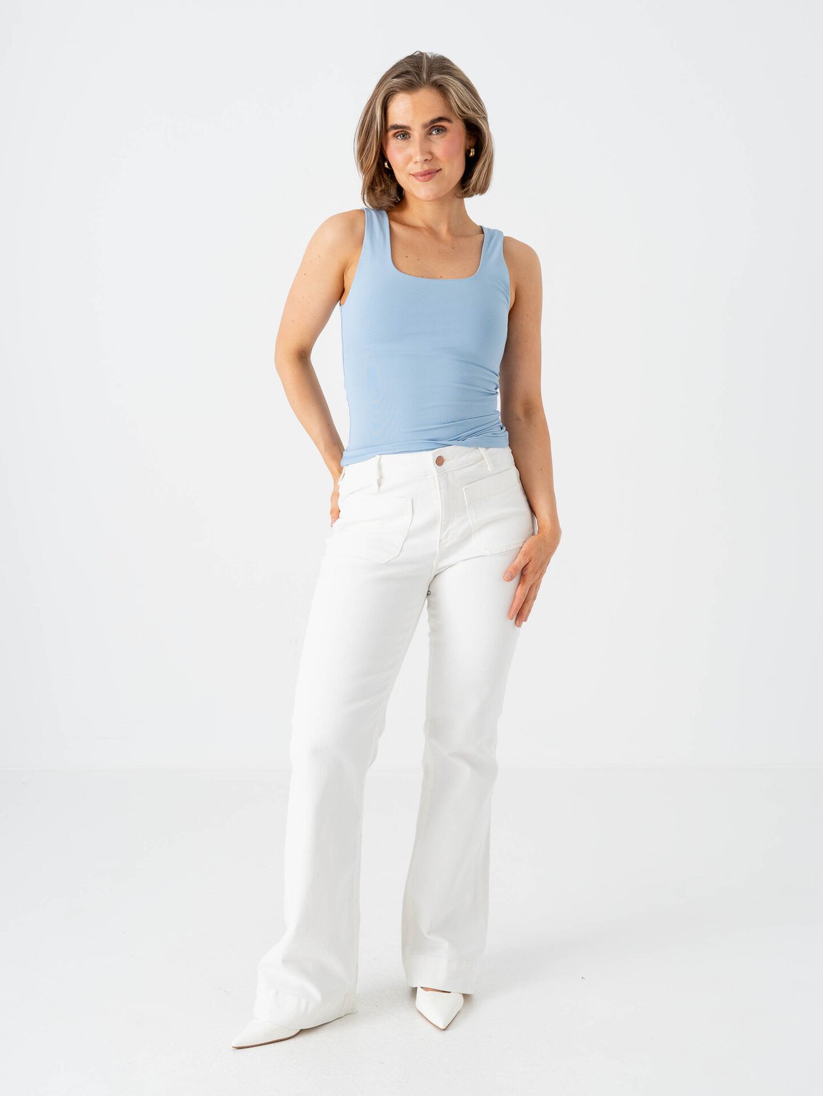 Wrangler Flare White