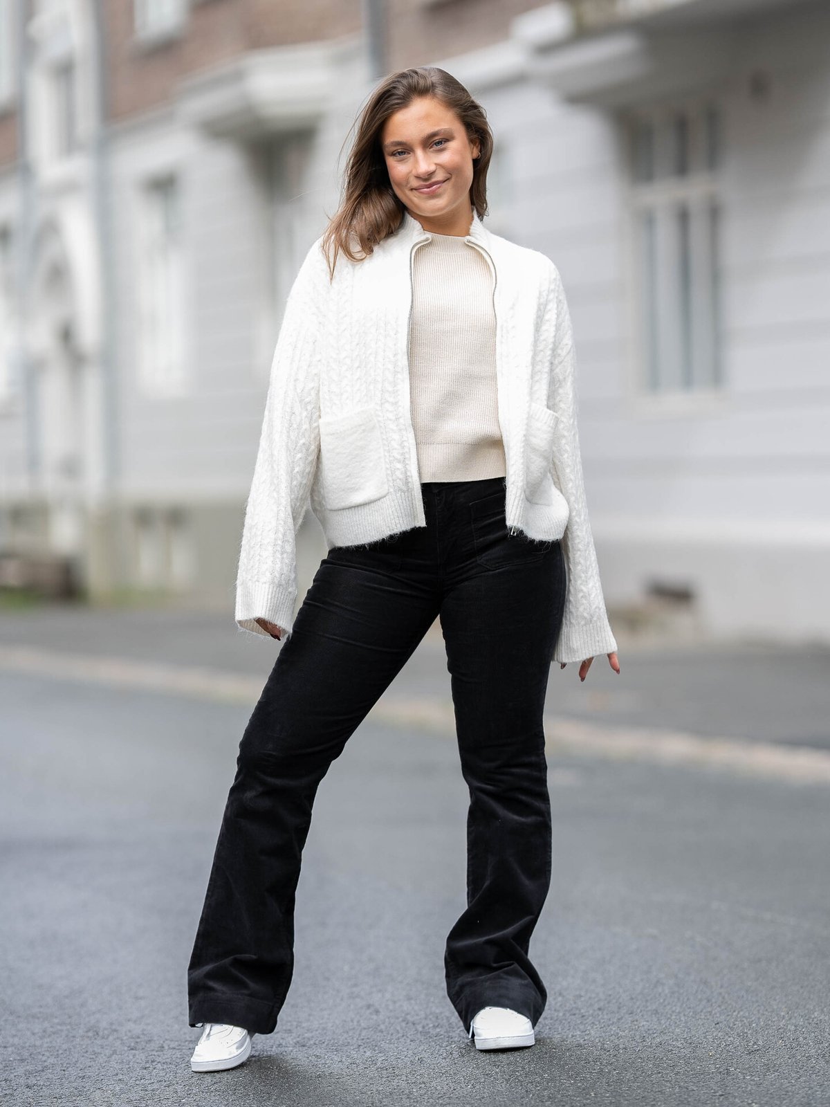 Wrangler Flare Velour Black