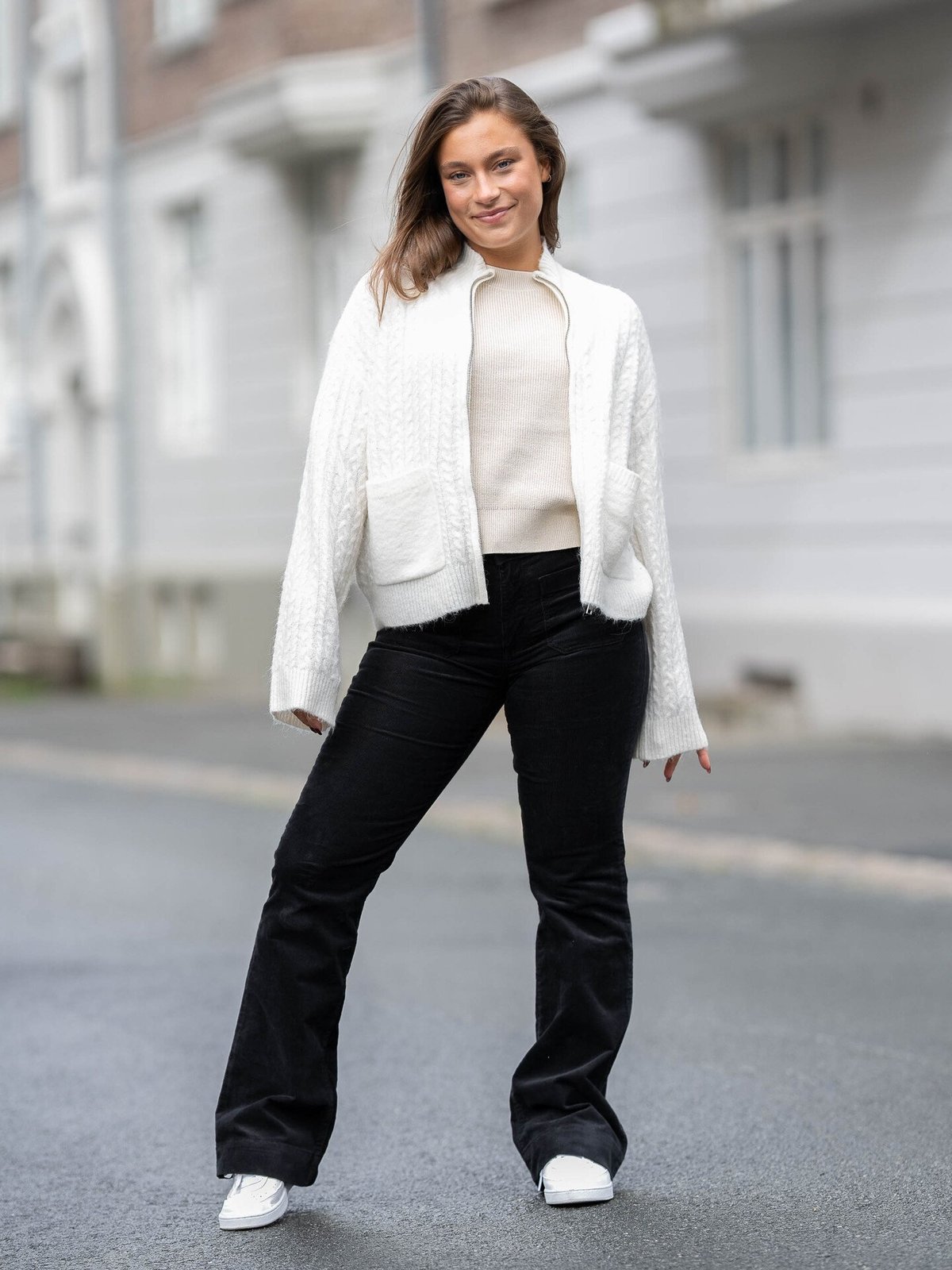 Wrangler Flare Velour Black