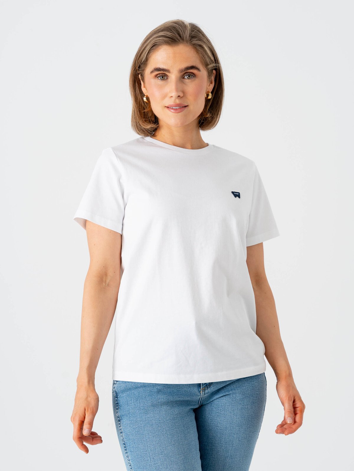 Wrangler Sign Off Tee White