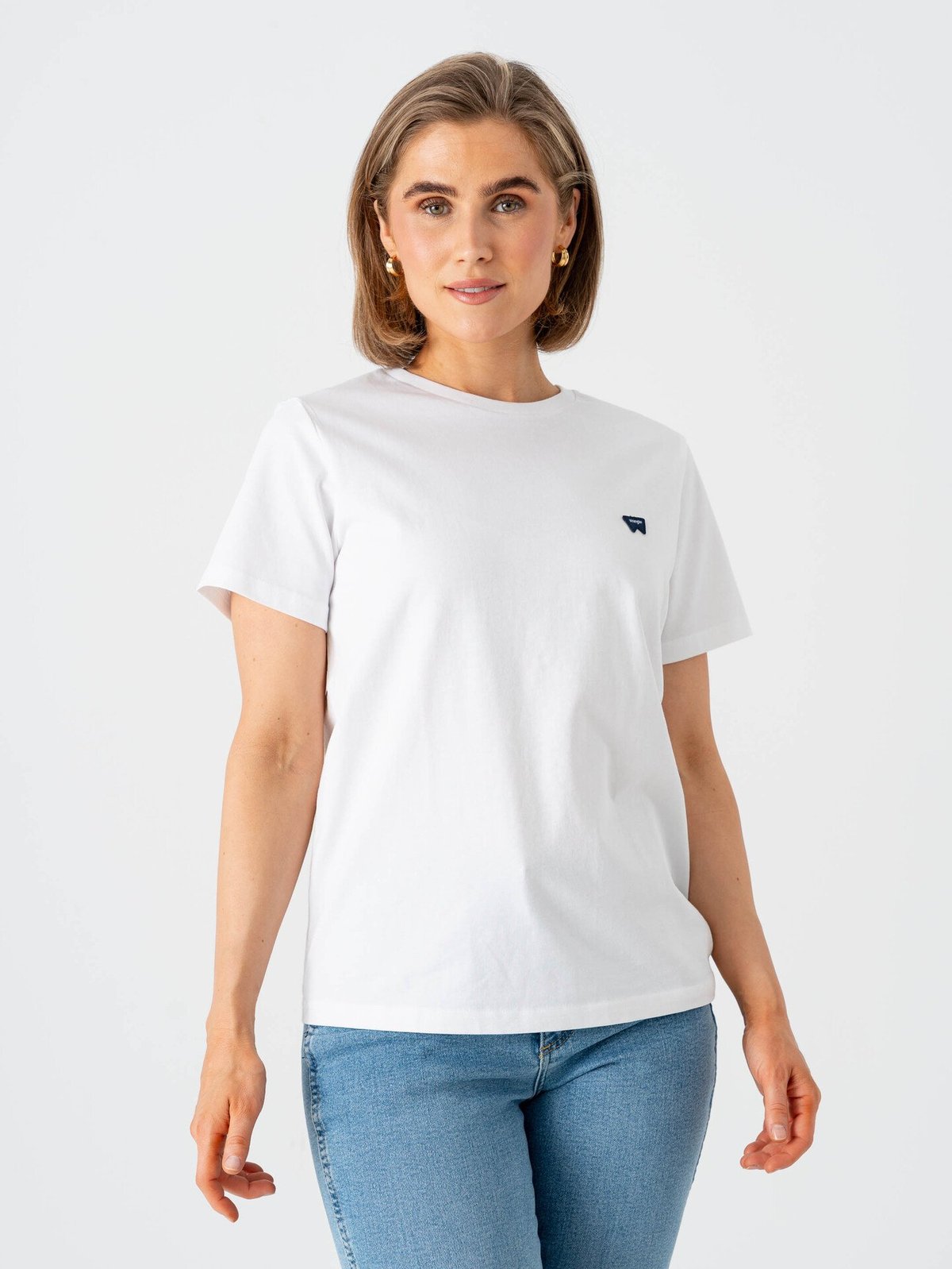 Wrangler Sign Off Tee White