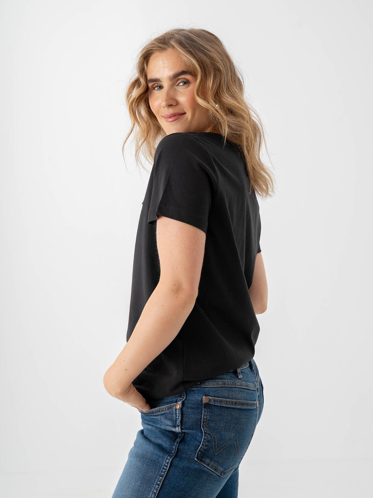 Wrangler Sign Off Tee Black
