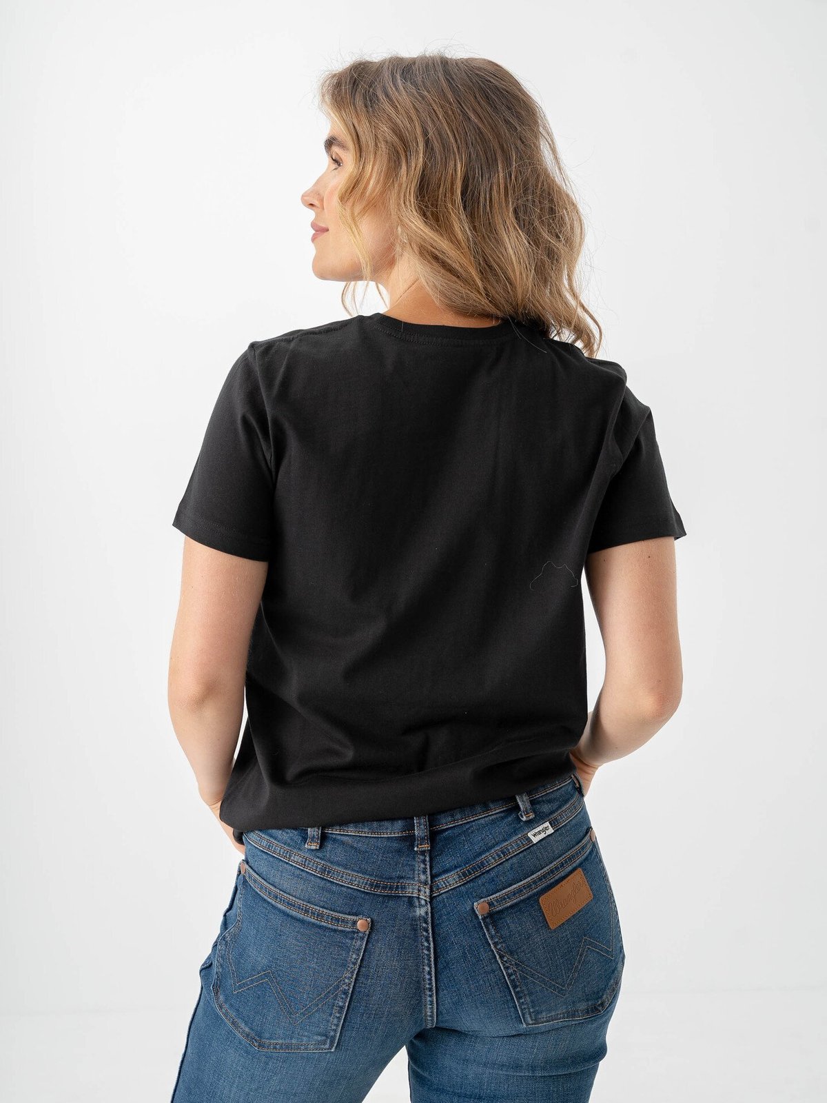 Wrangler Sign Off Tee Black