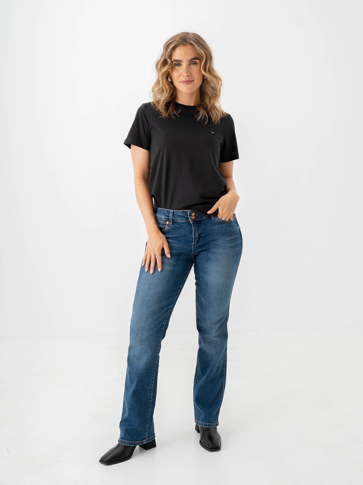 Wrangler Sign Off Tee Black