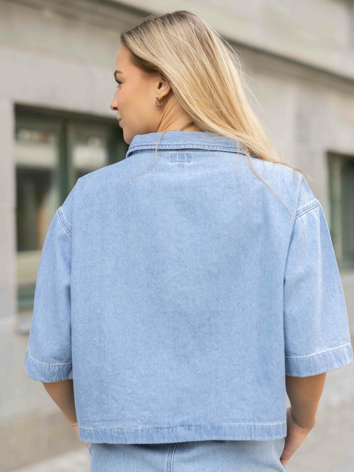 Wrangler Lounge Shirt Light Stonewash