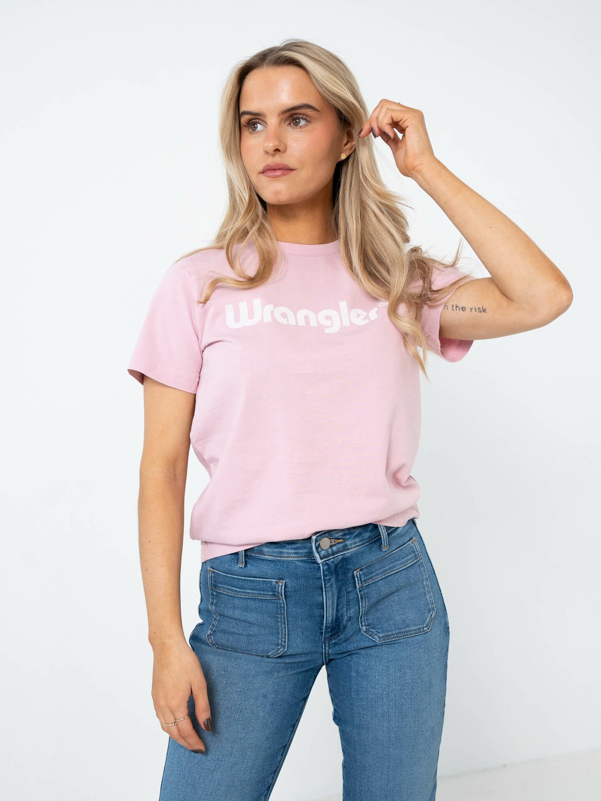 Wrangler Regular Tee Fragrant Lilac