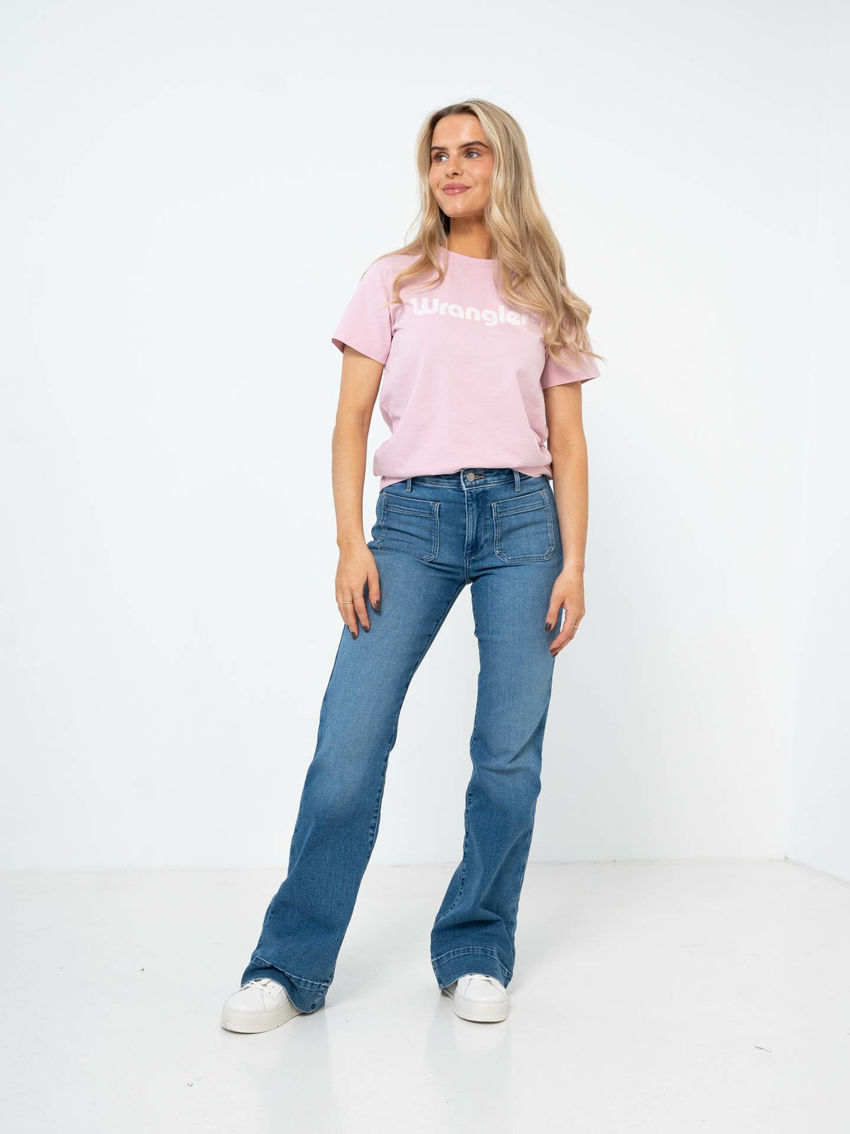 Wrangler Regular Tee Fragrant Lilac