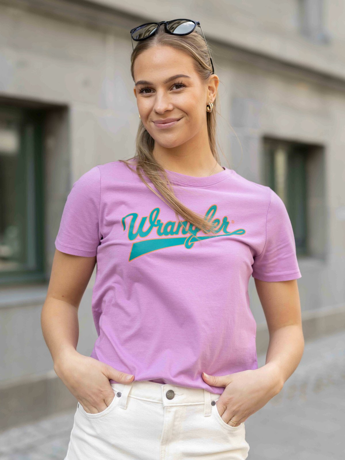 Wrangler Regular Tee Smokey Grape