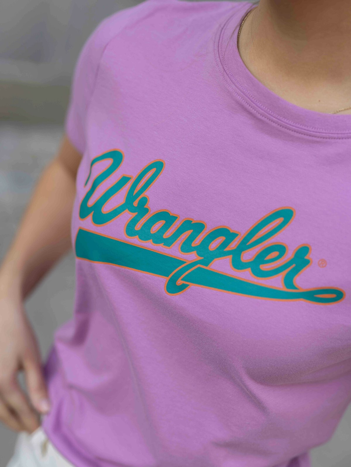 Wrangler Regular Tee Smokey Grape