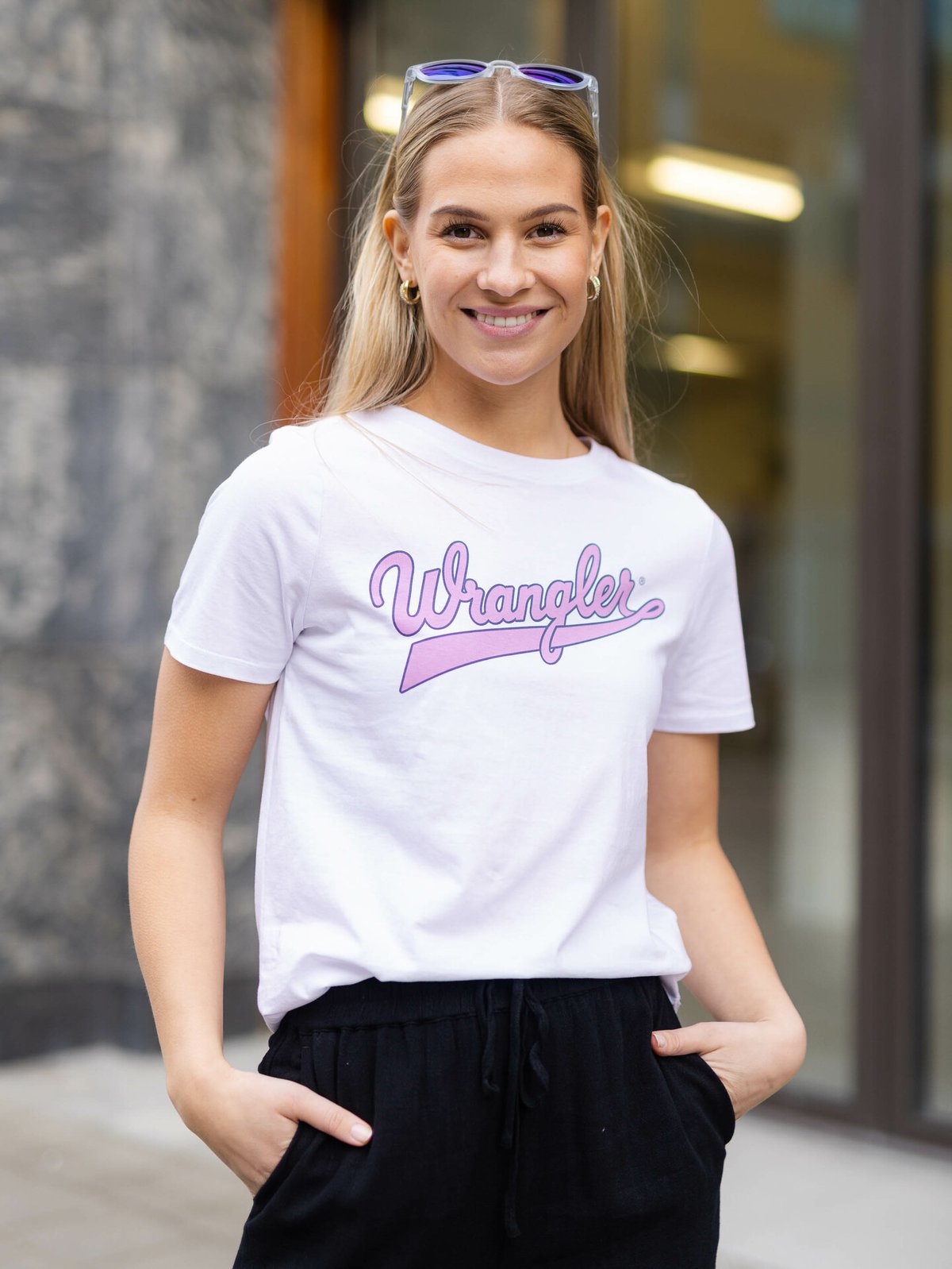 Wrangler Regular Tee True White