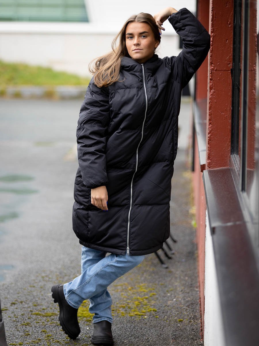 Y.A.S Millys Down Jacket Black