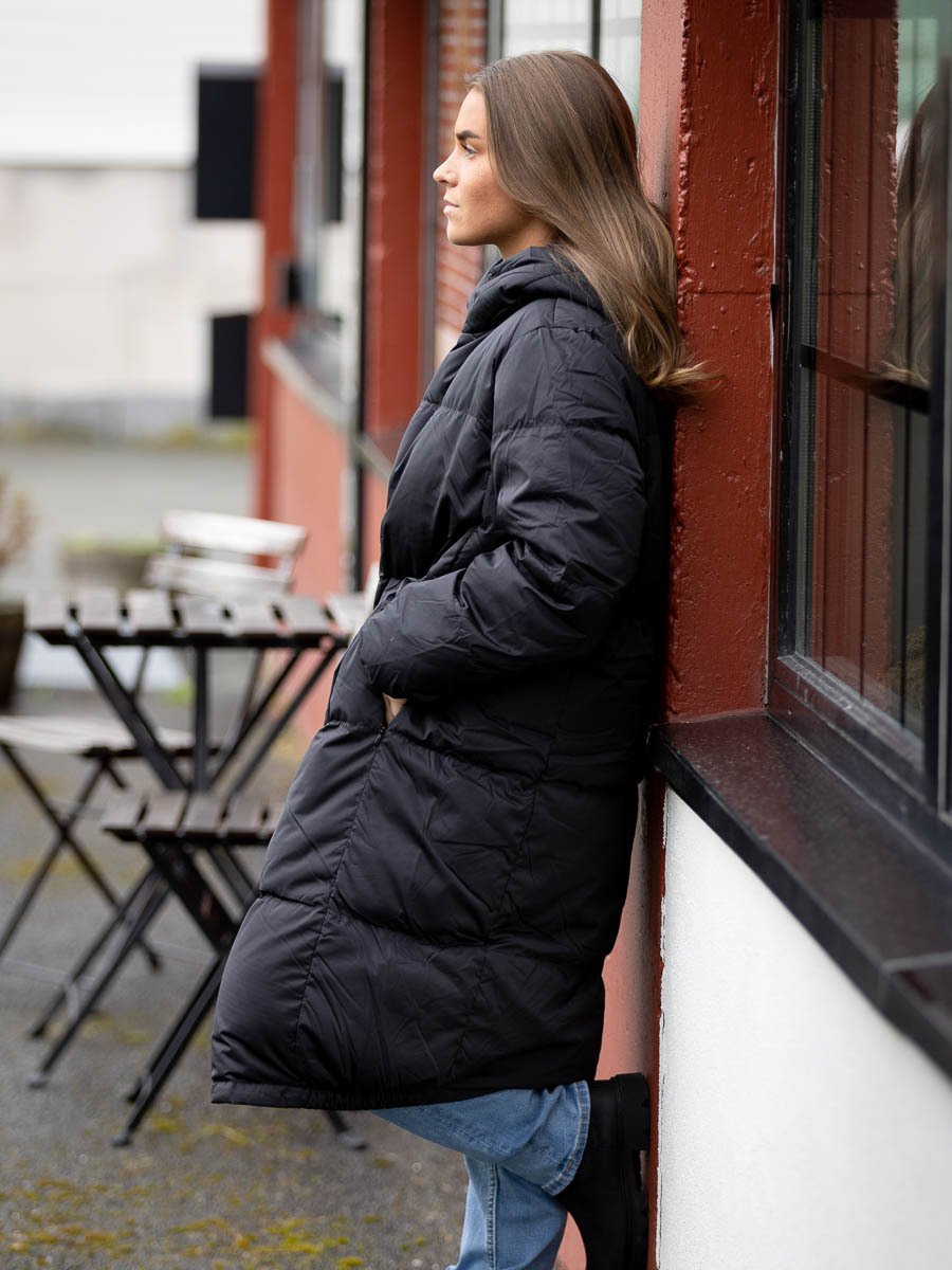 Y.A.S Millys Down Jacket Black