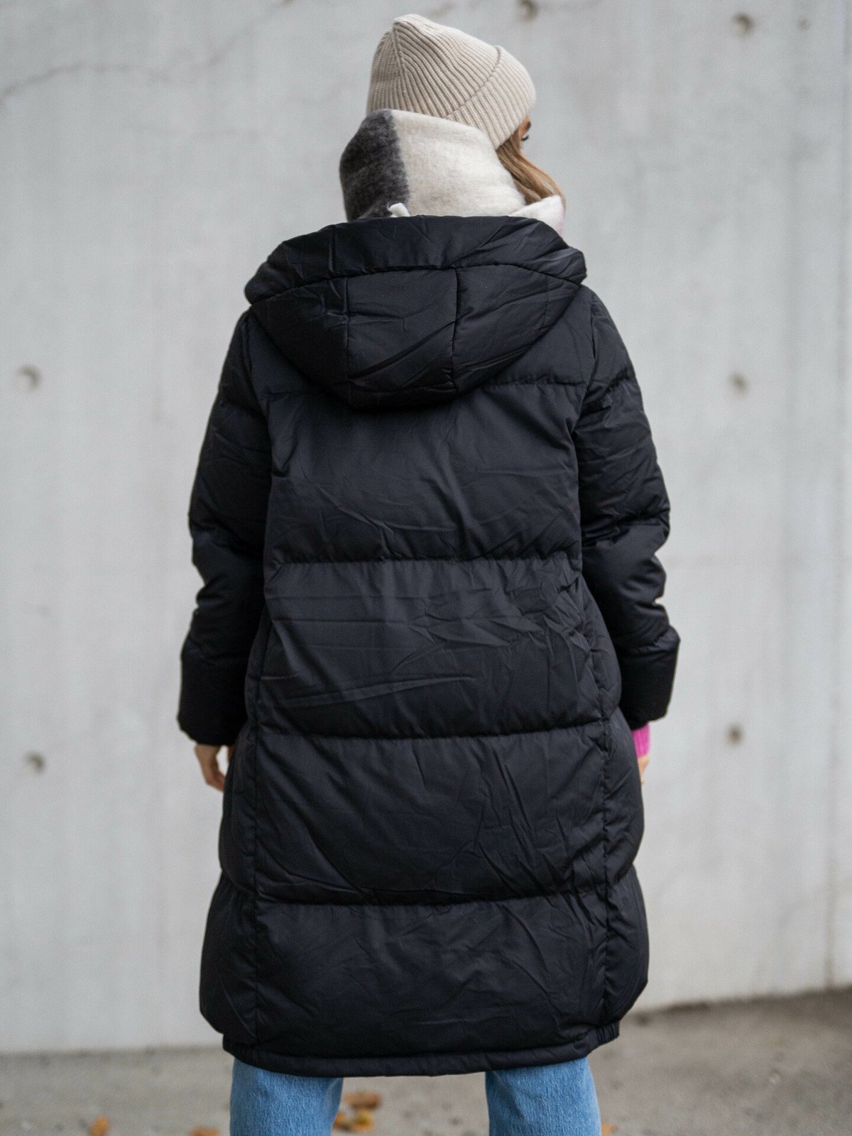 Y.A.S Millys Down Jacket Black