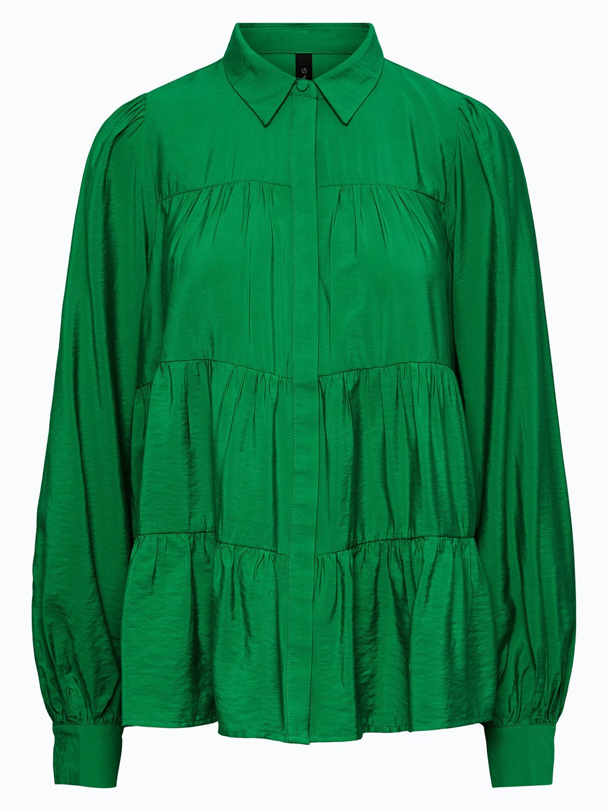 Y.A.S Pala Long Sleeve Shirt Fern Green