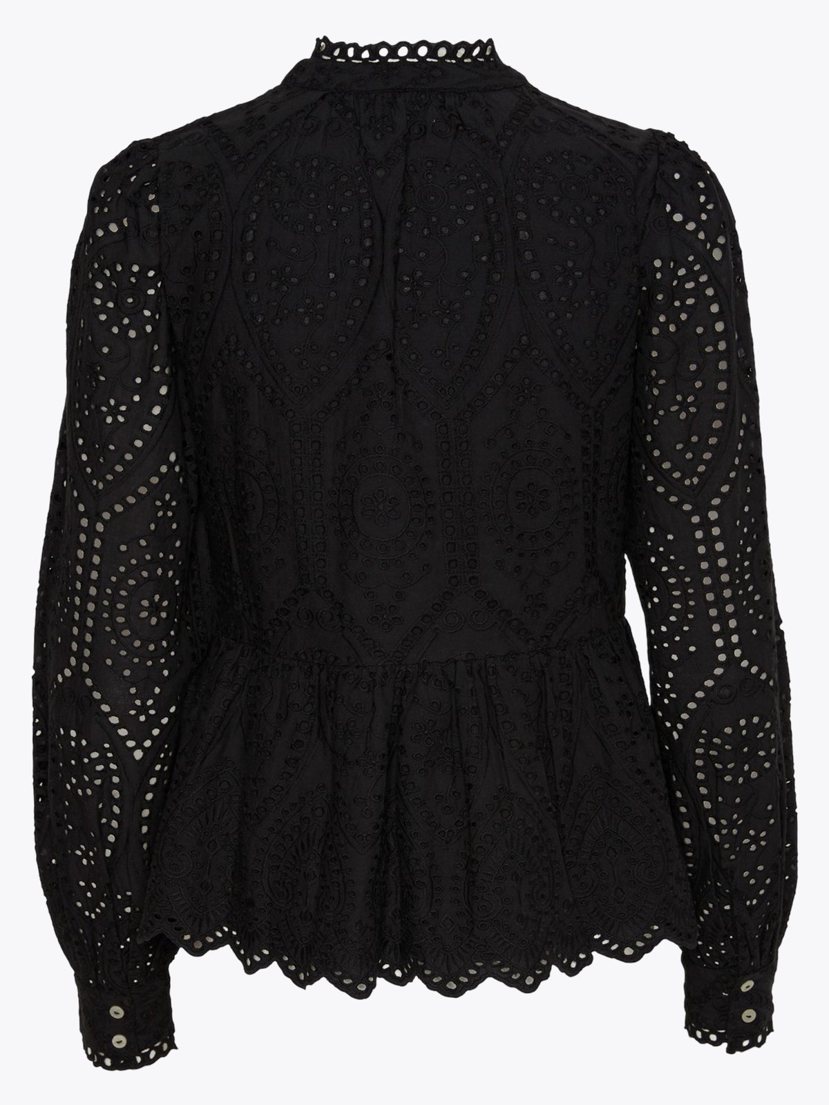 Y.A.S Holi Long Sleeve Top Black