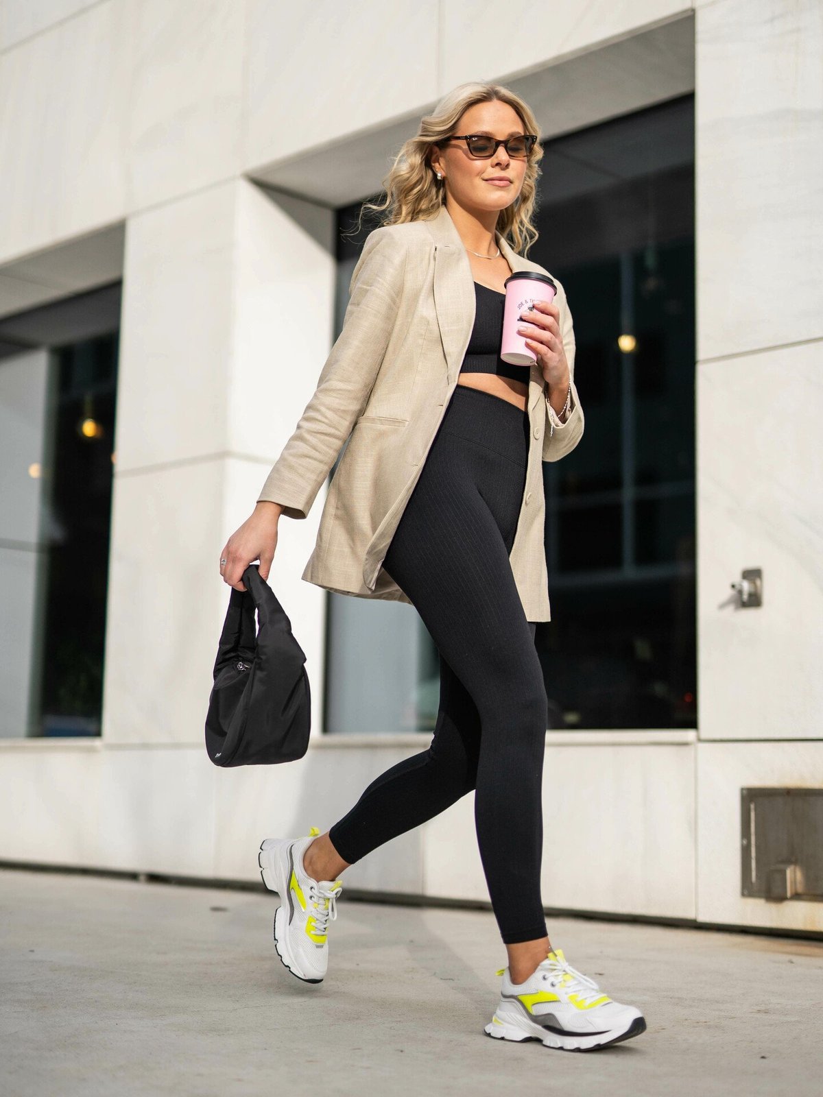 Y.A.S Isma 7/8 Blazer Plaza Taupe