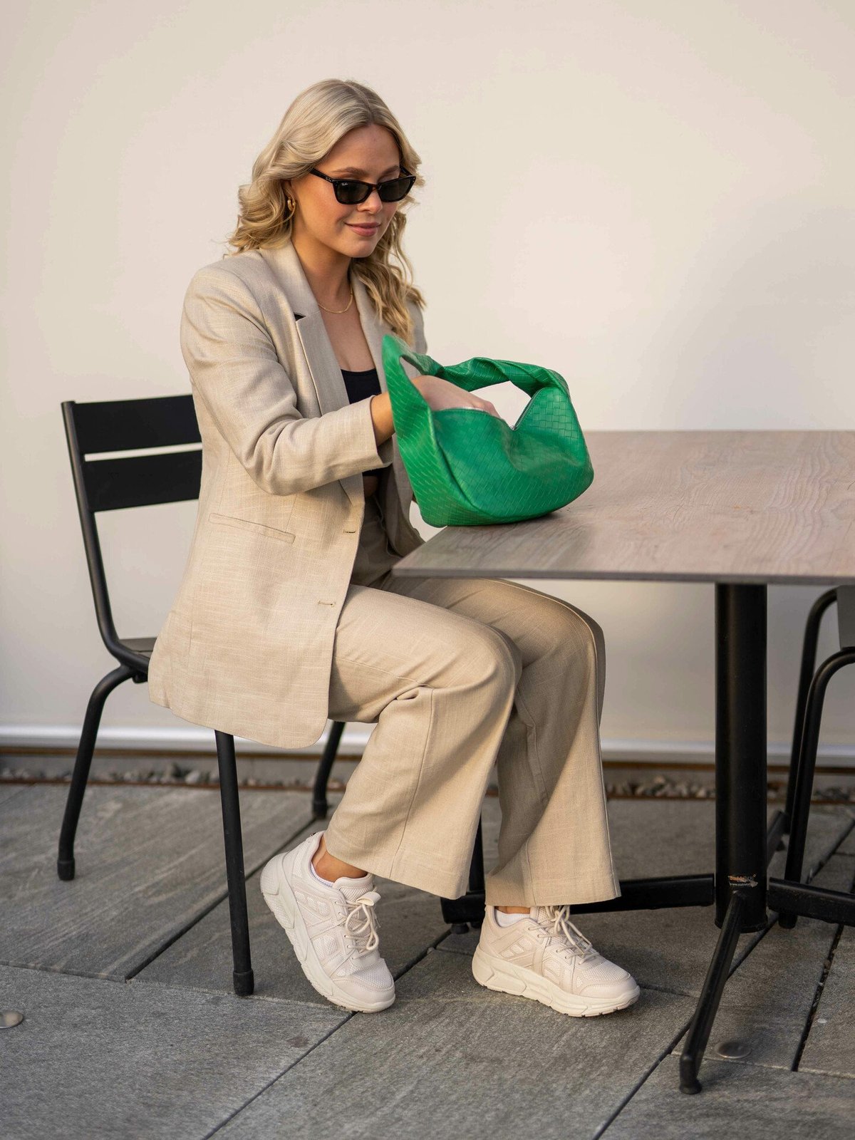 Y.A.S Isma 7/8 Blazer Plaza Taupe