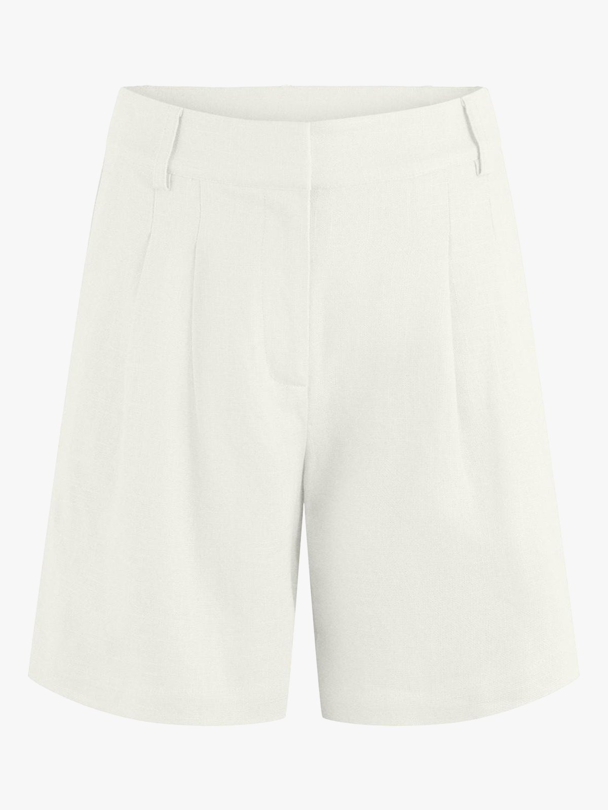 Y.A.S Isma Hight Waist Shorts Star White