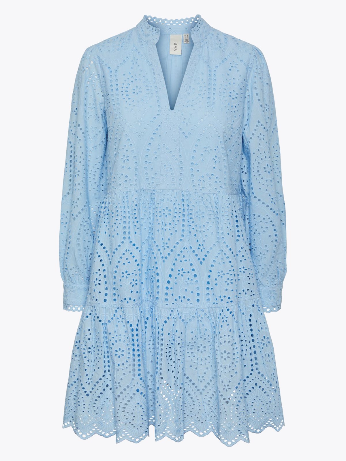Y.A.S Holi Long Sleeve Dress Clear Sky