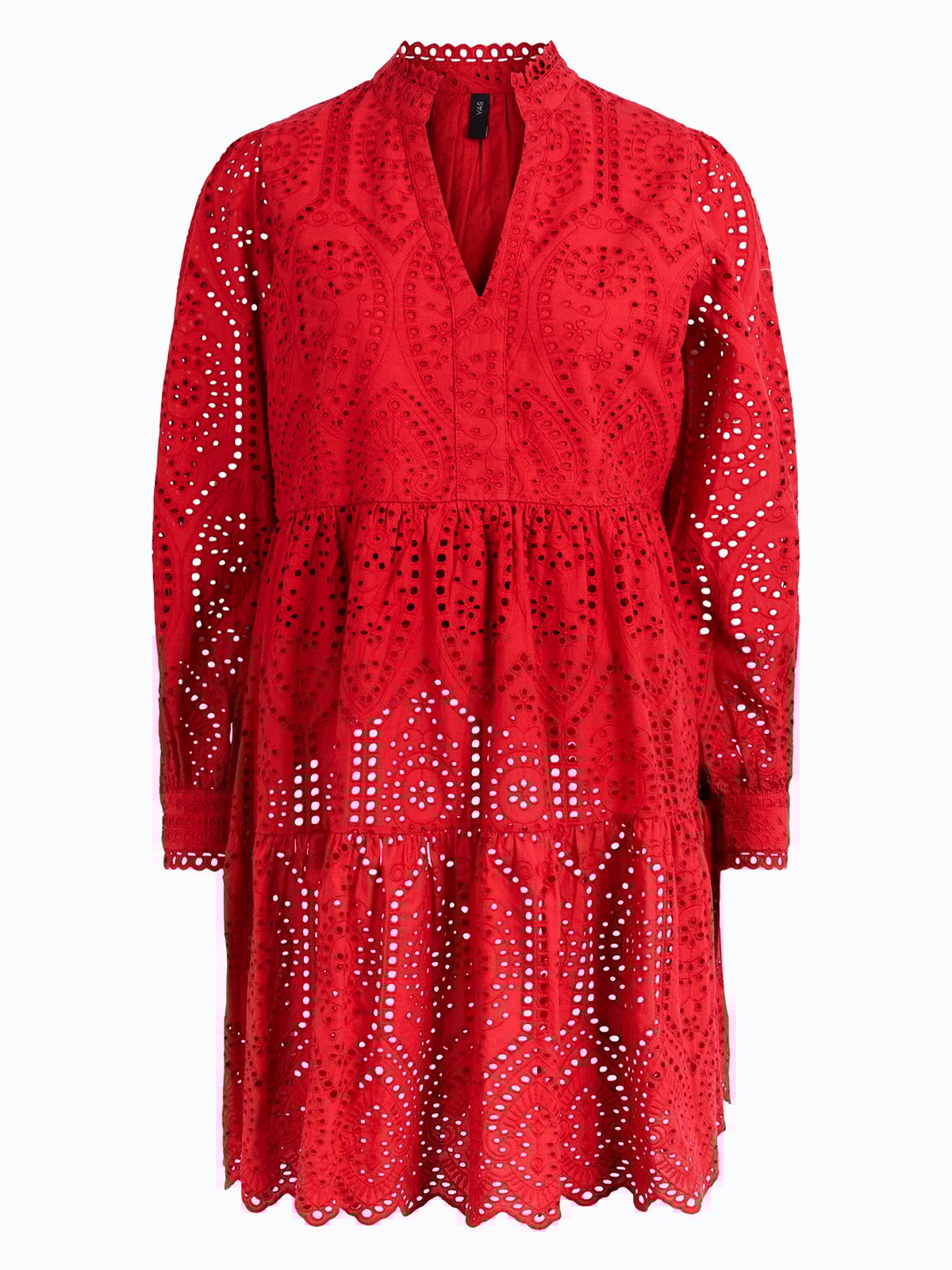 Y.A.S Holi Long Sleeve Dress Jester Red
