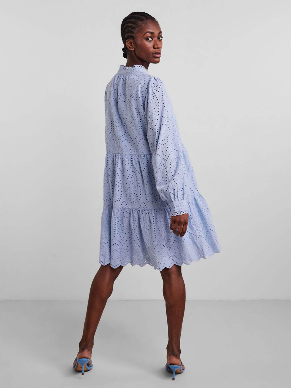Y.A.S Holi Long Sleeve Dress Kentucky Blue