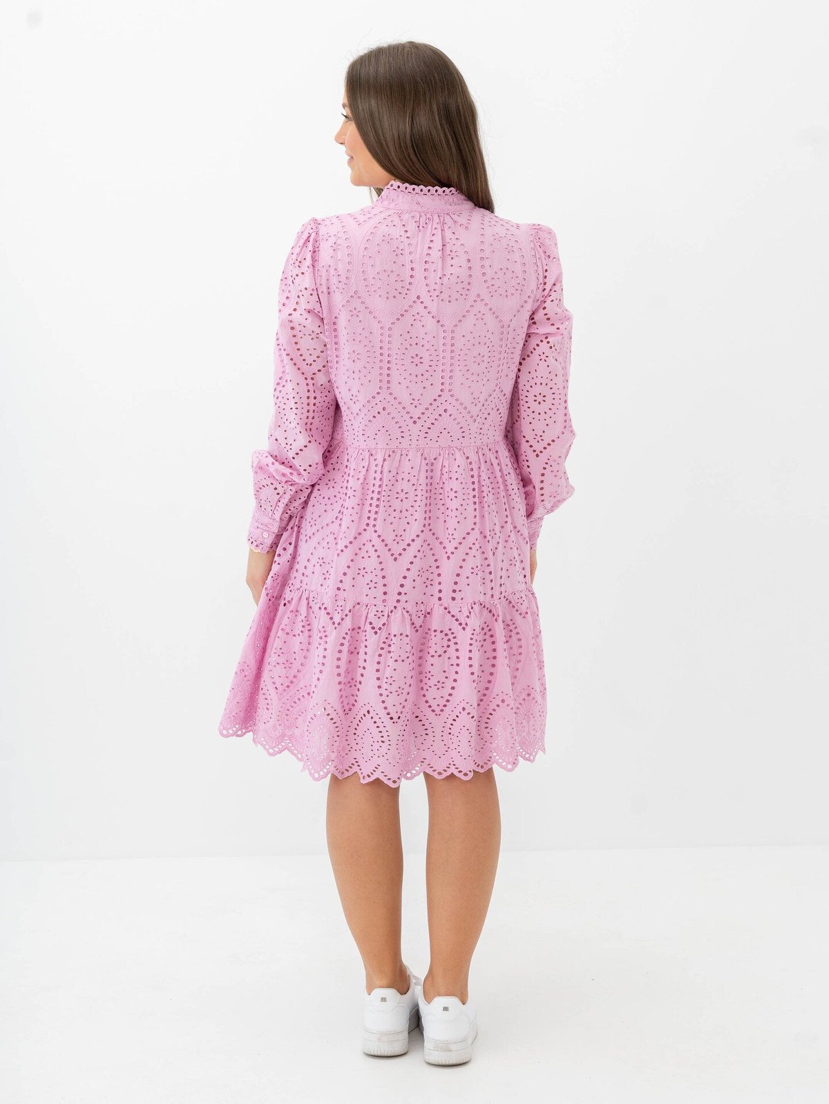 Y.A.S Holi Long Sleeve Dress Pastel Lavender