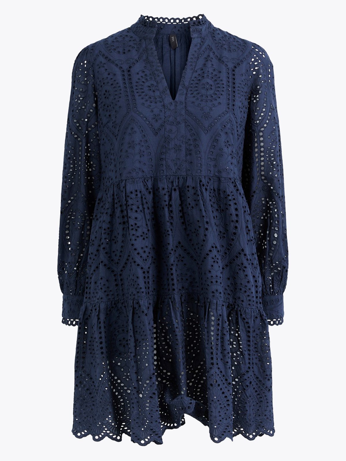 Y.A.S Holi Long Sleeve Dress Sky Captain