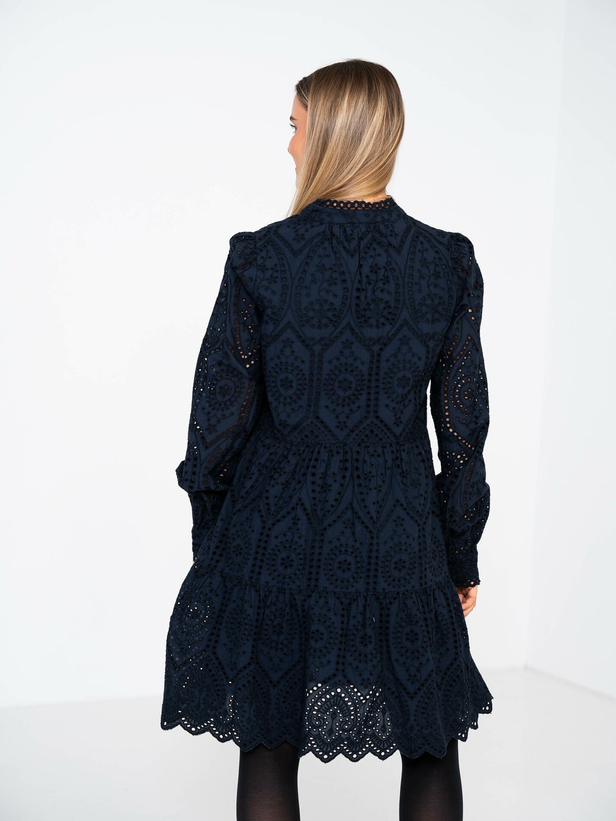 Y.A.S Holi Long Sleeve Dress Sky Captain