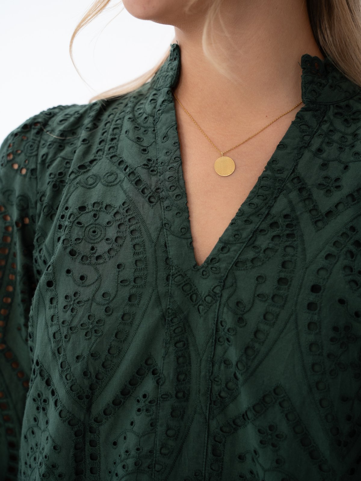 Y.A.S Holi Long Sleeve Dress Sycamore