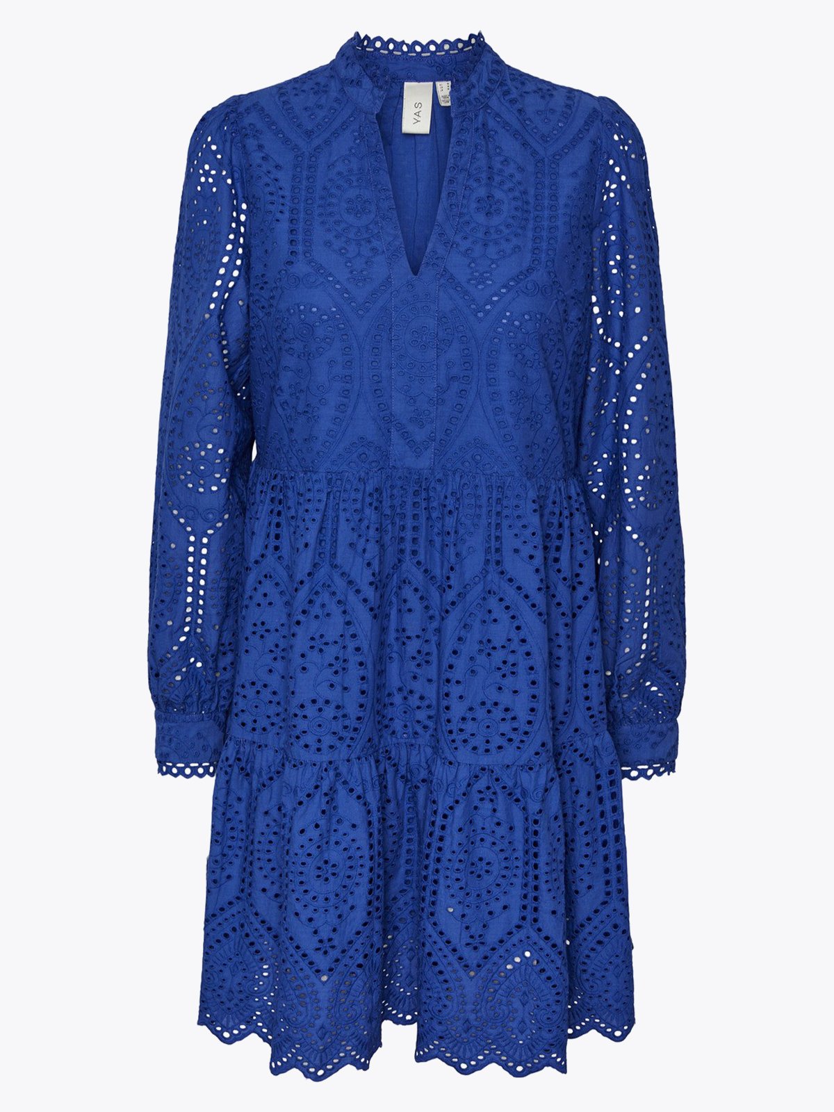 Y.A.S Holi Long Sleeve Dress Deep Ultramarine
