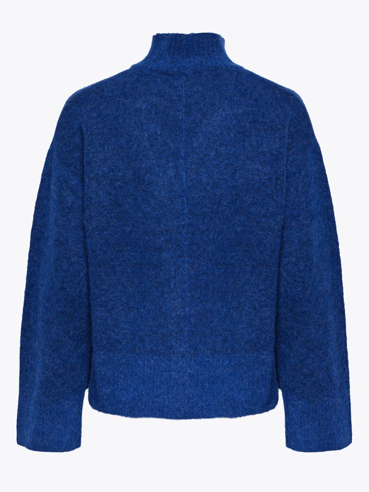 Y.A.S Nelloseam Long Sleeve Knit Pullover Surf The Web Melange