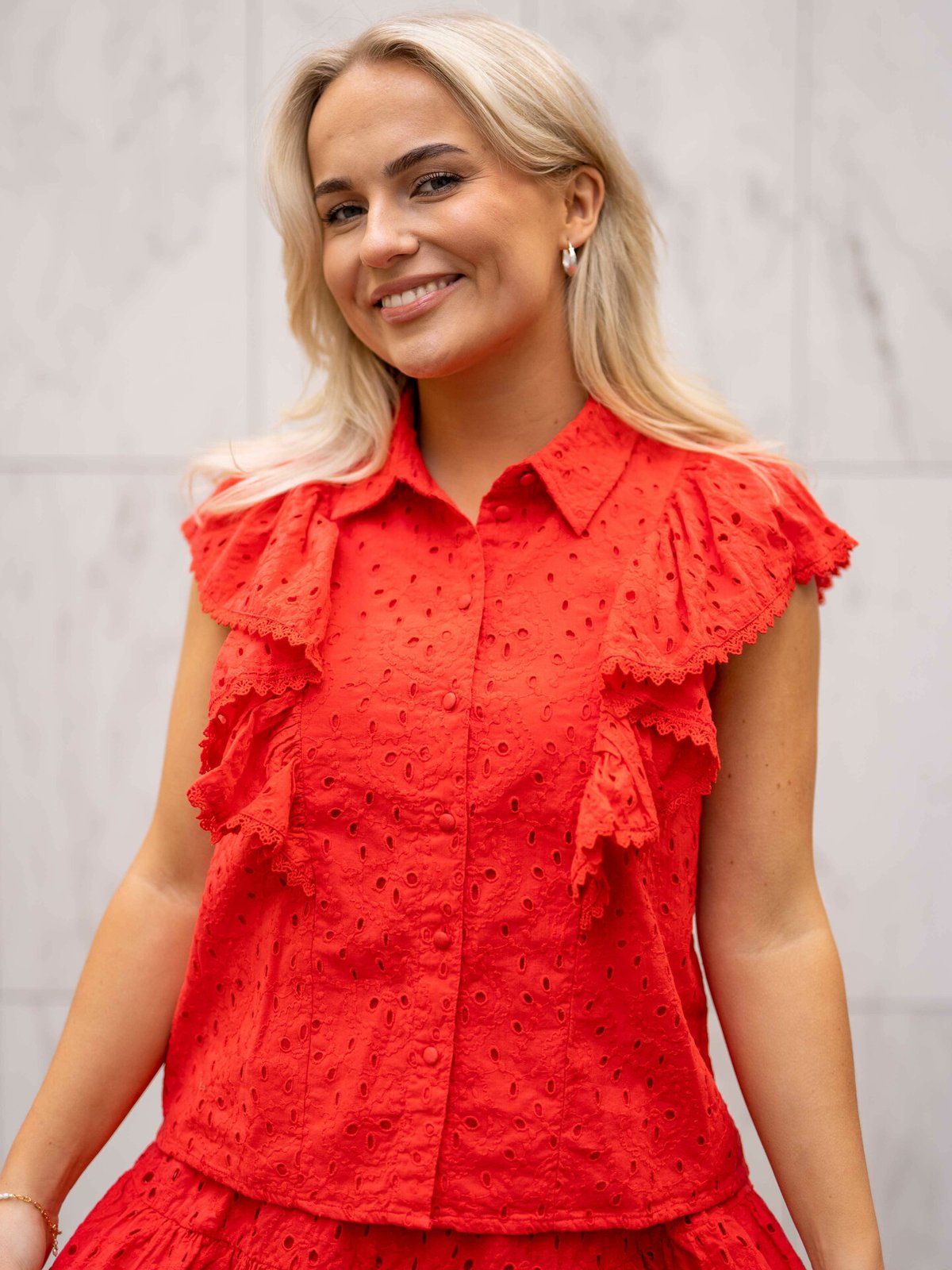 Y.A.S Jimbo Short Sleeve Shirt Bittersweet