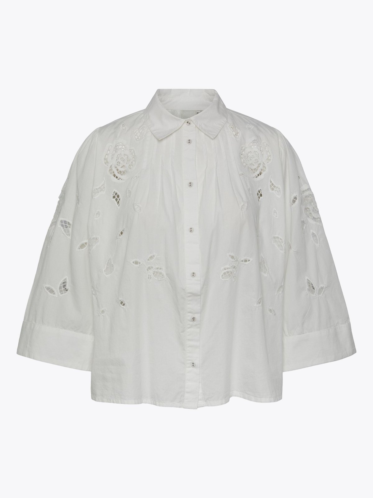 Y.A.S Wina 3/4 Shirt Star White