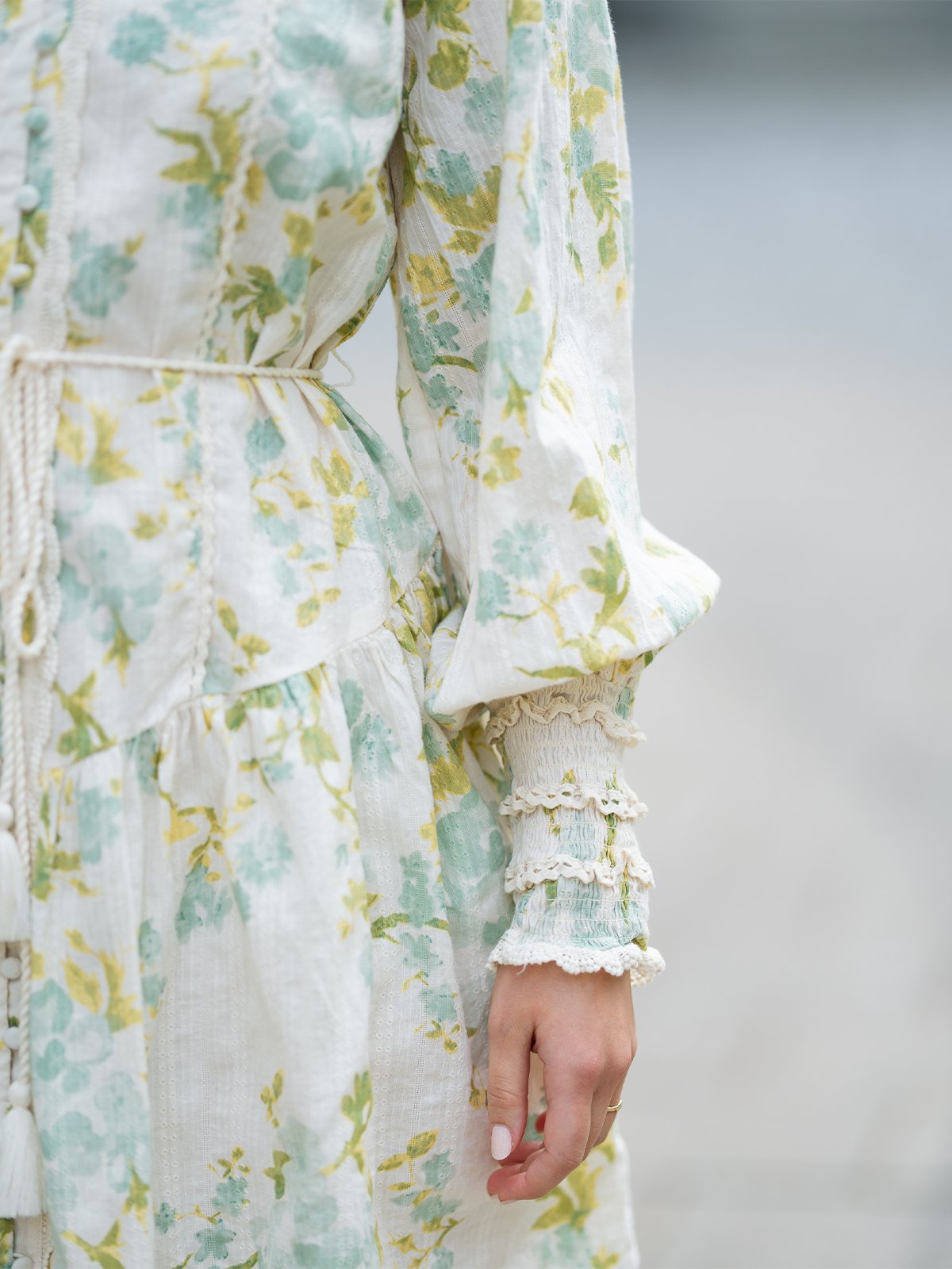 Y.A.S Somellie Long Sleeve Shirt Dress Hvit