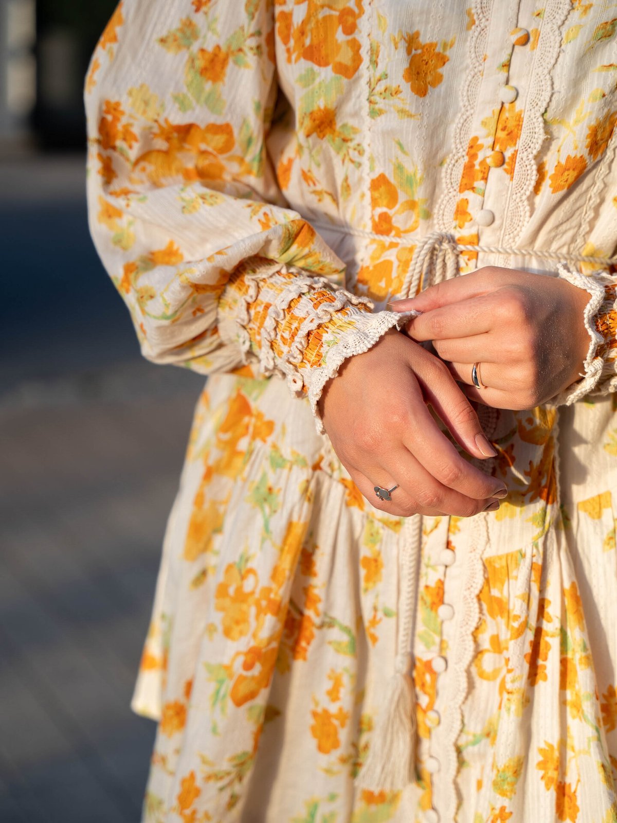 Y.A.S Somellie Long Sleeve Shirt Dress Birch