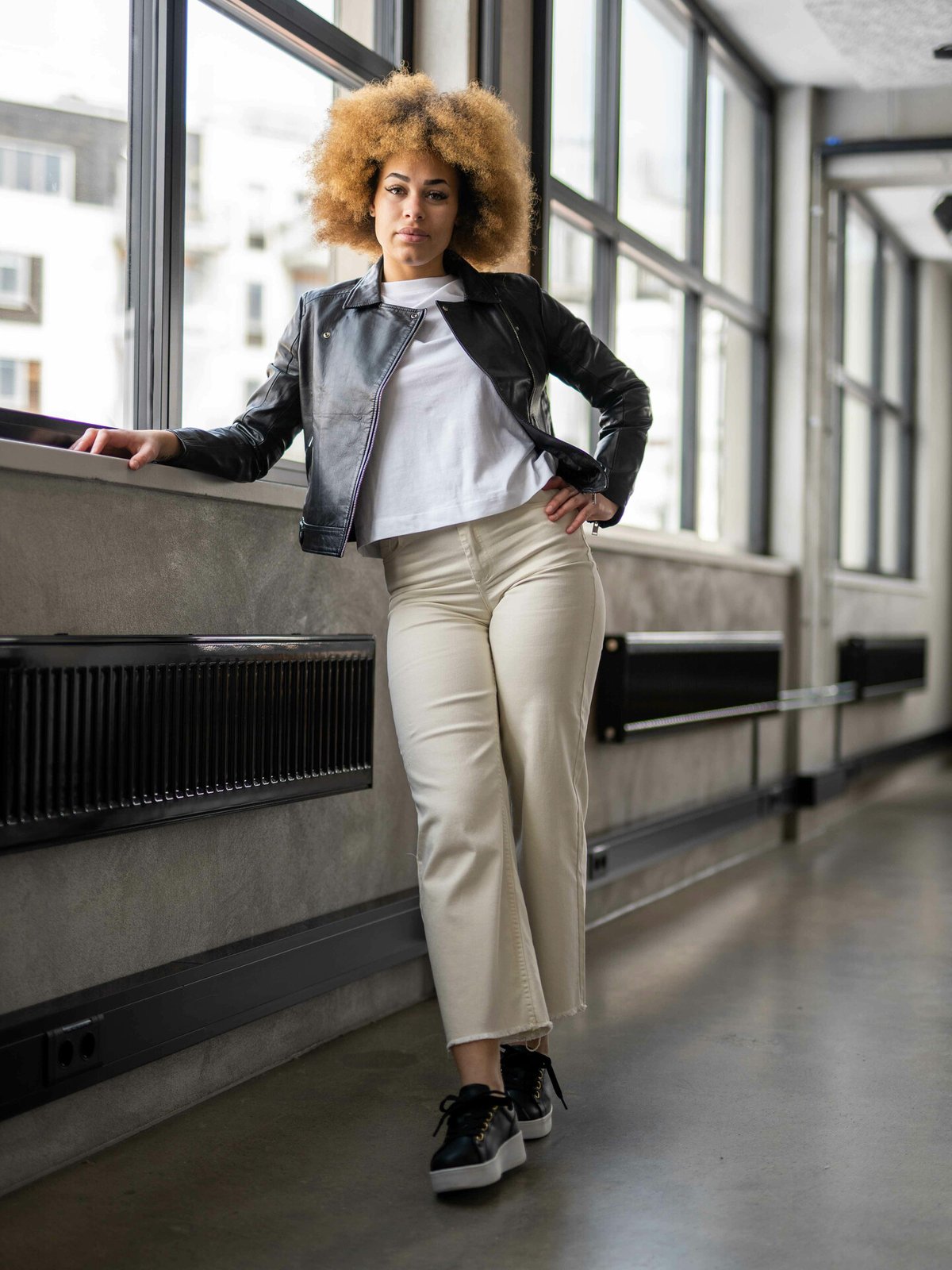 Y.A.S Twilly High Waist Denim Ankle Jeans Eggnog