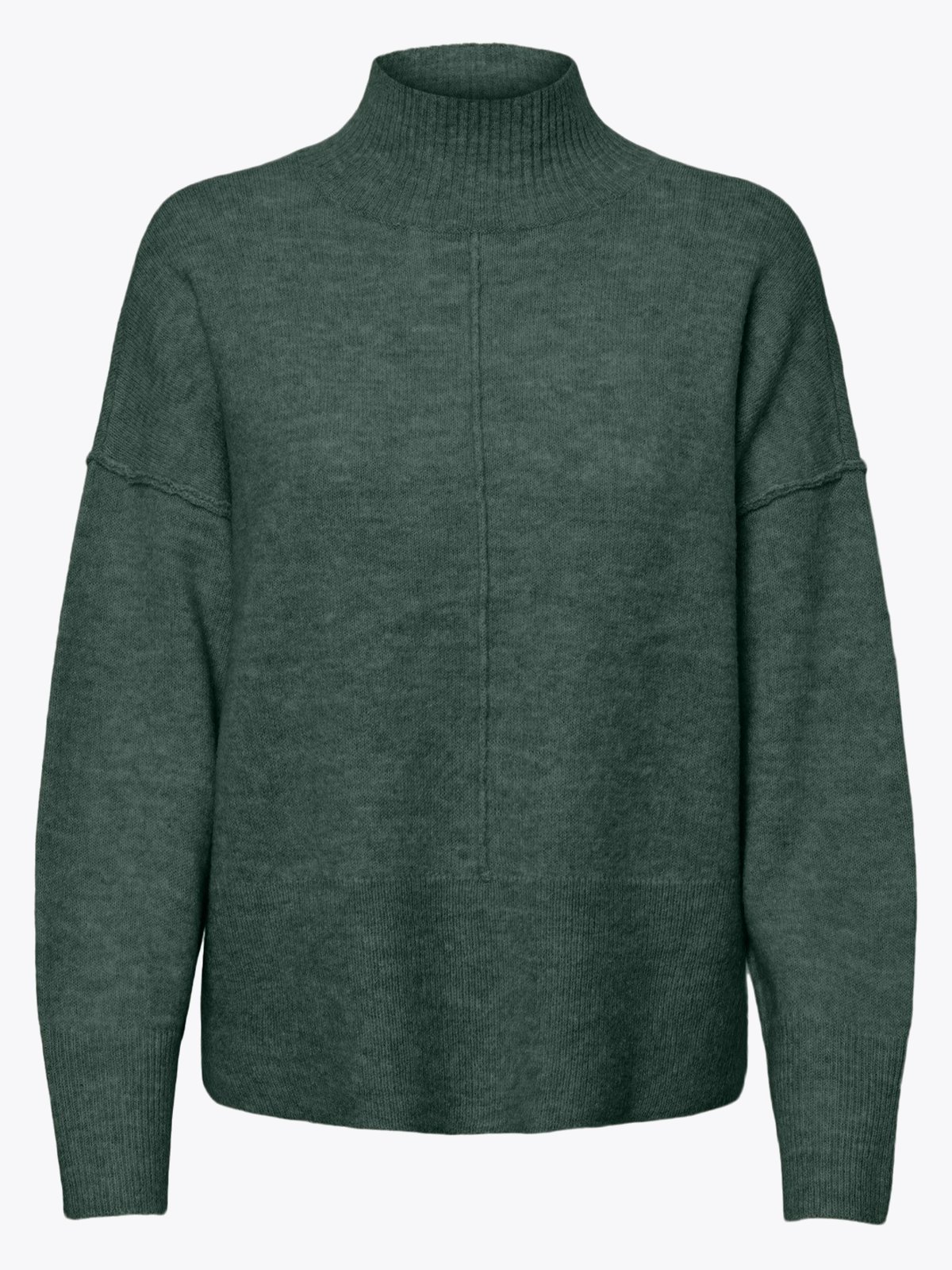 Y.A.S Balis Long Sleeve High Neck Knit Garden Topiary