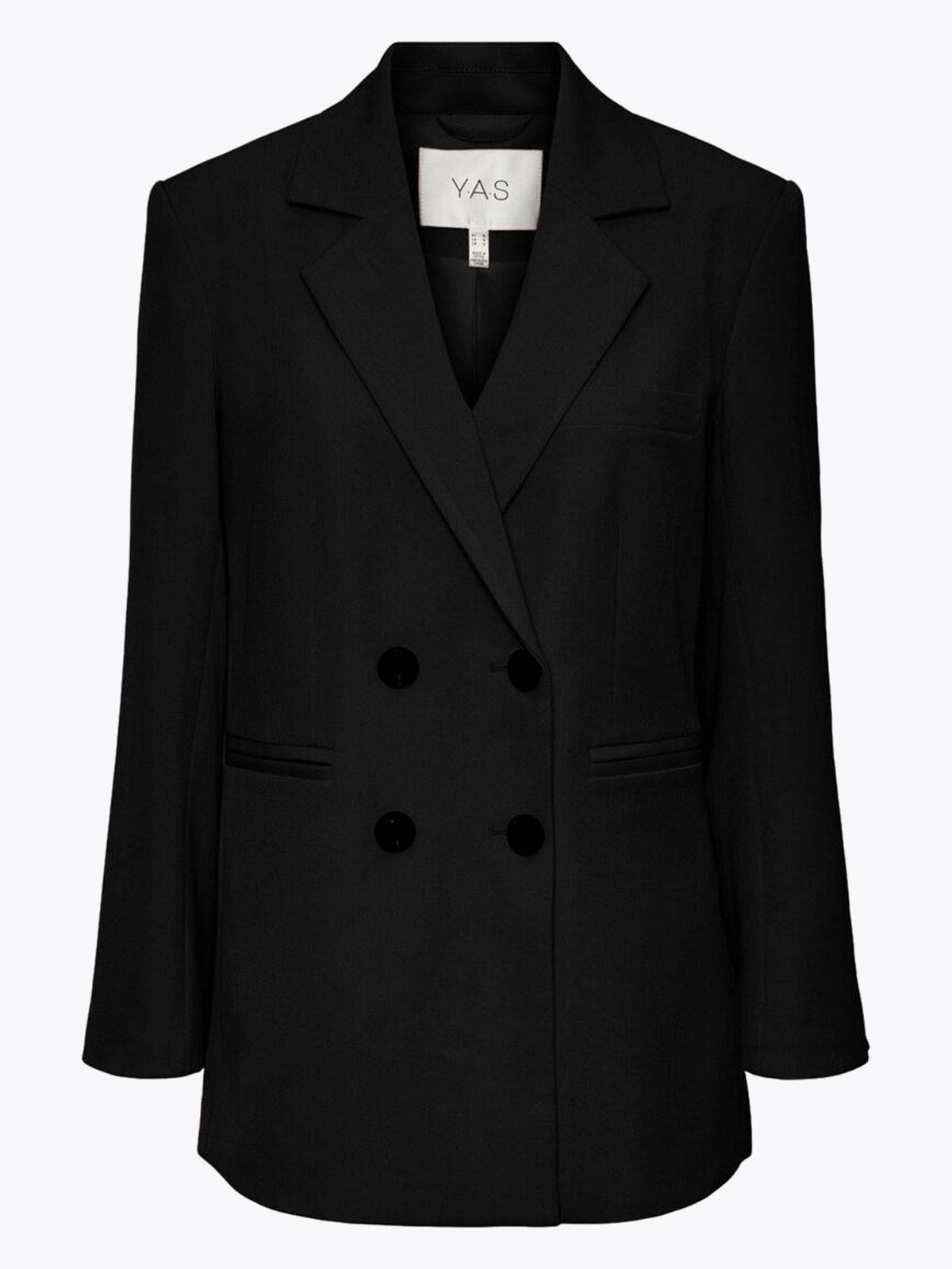 Y.A.S Likka Long Sleeve Oversized Blazer Black