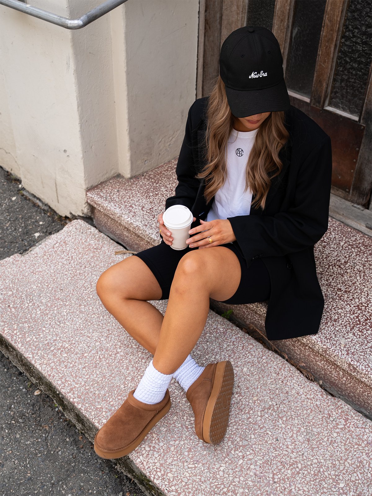 Y.A.S Likka Long Sleeve Oversized Blazer Black