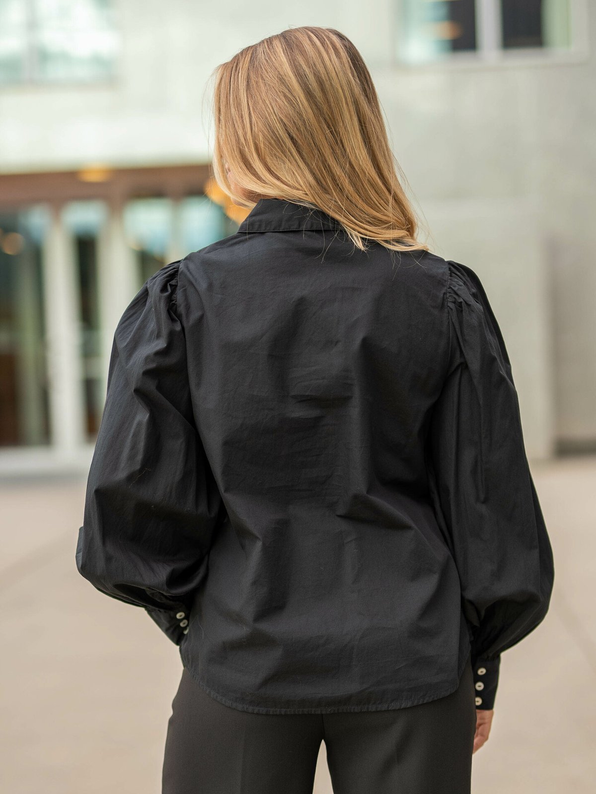 Y.A.S Philly Long Sleeve Shirt Black