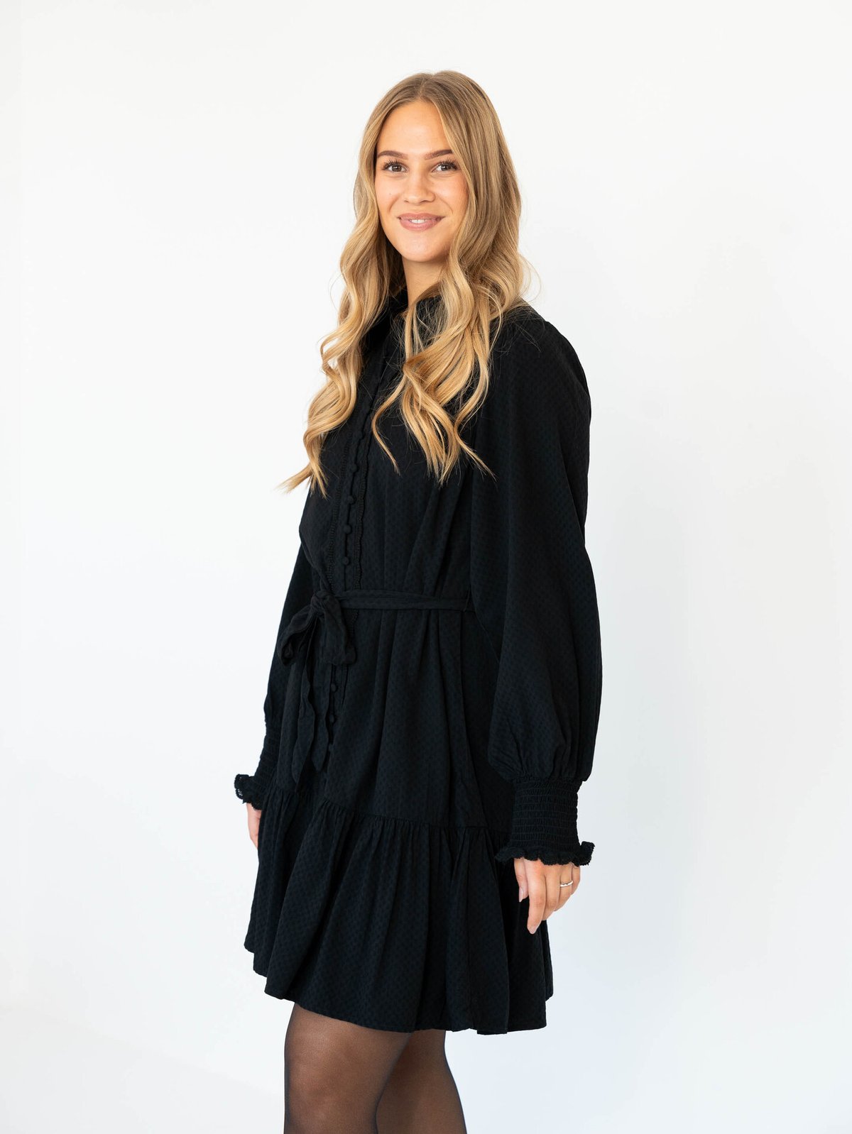 Y.A.S Tilera Shirt Dress Black